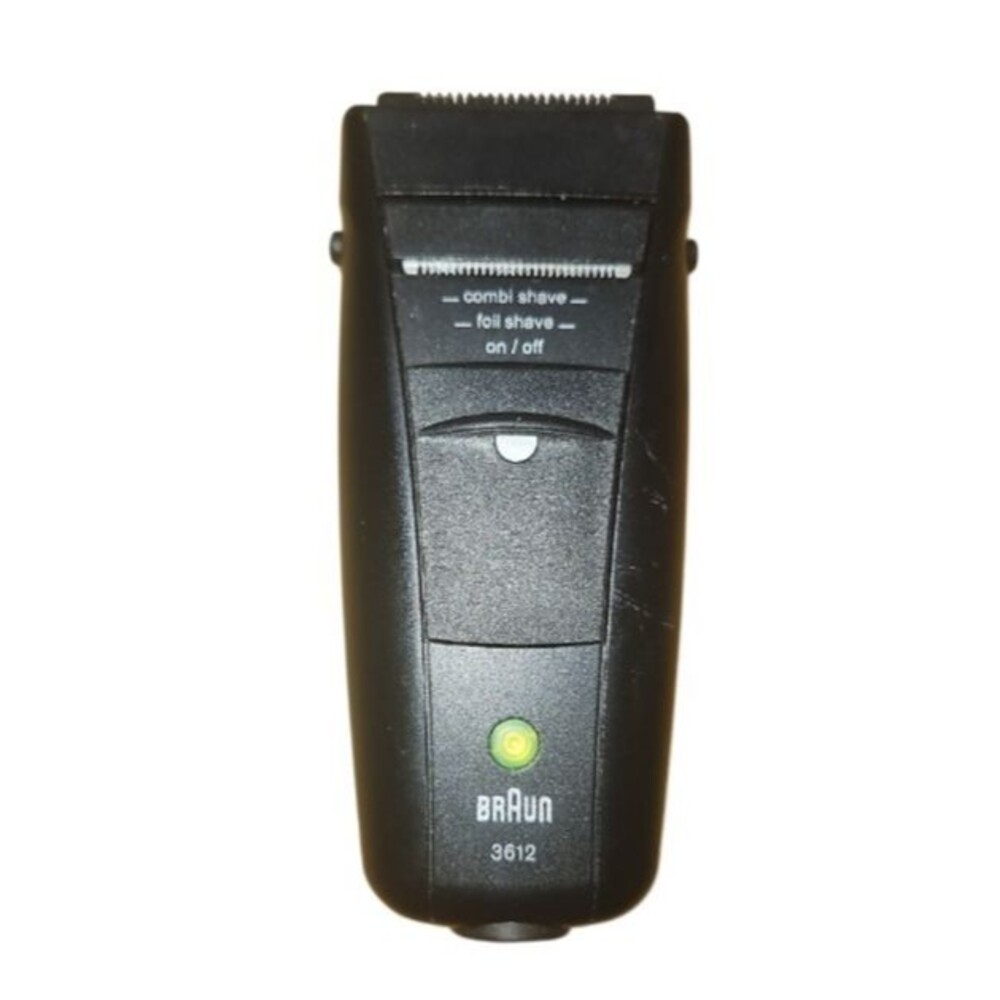 Braun Series 3000 Model 3612 Electric Foil Razor Shaver Tested Working